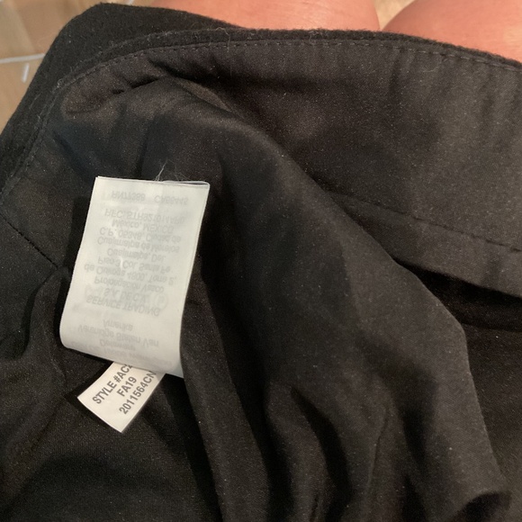 J Crew Factory Black Wool Pencil Skirt - Picture 3 of 5